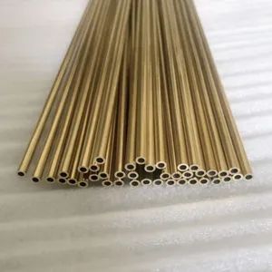 High-Conductivity Brass Tubes, Factory Direct Wholesale Alloy Alloy Shape Round Color Yellow Origin China Standard ASTM Material - Image 5