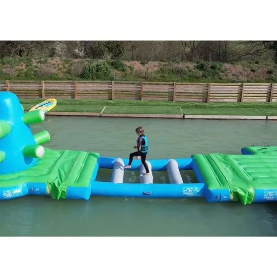 Customized Water Obstacle Course Inflatable Floating Water Park - Image 5