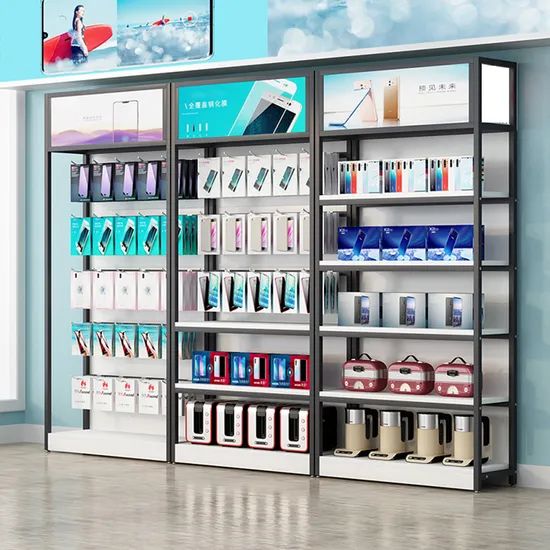 Single Side Shop Retail Display Stand Racks Supermarket Wooden Shelving - Image 5