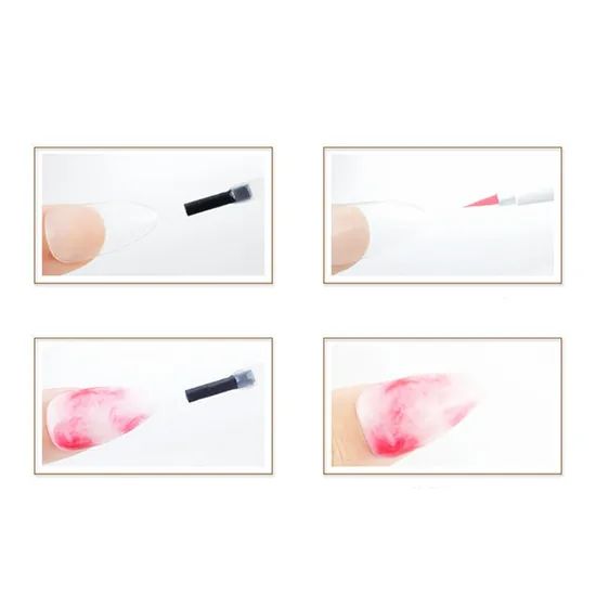 Manufacturers Wholesale Multi-Color Ink Glaze Color Quick Dry Gradual Nail Dye Pen - Image 2