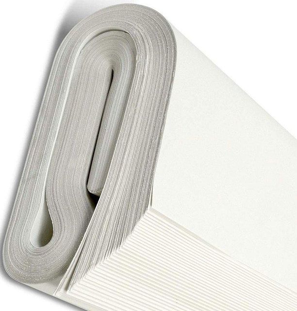 Clearly Newspaper Offcuts Sheets, 100 White Sheets, A1 Newsprint Paper, 20x30" Packing Paper for Moving House, Food Packaging - Image 1
