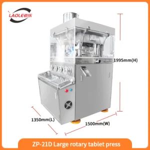 Zp-21d High Speed Rotary Pharmaceutical Pill Makercandy Tablet Machine Milk Tablet Press Machine - Image 1