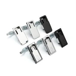 Keyed Zinc Alloy Push Button Compression Lock for Control Panel Enclosure Doors - Image 3