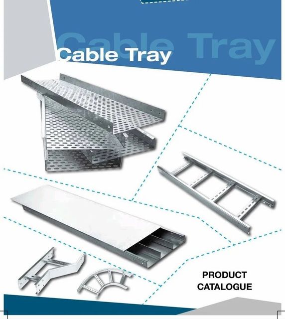 Steel Ladder Cable Trays (100 mm / 4 in) Shape Ladder Location India Material Steel Width 100 mm (4 in) Type Ladder Cable - Image 1