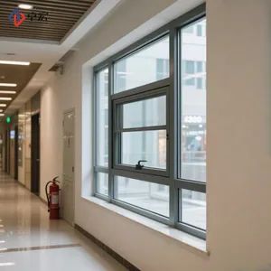 Steel Operable Fire-Rated Window - Metal Fire Window Style Modern Security Rating C Trademark ZHUOHONG HS Code - Image 5