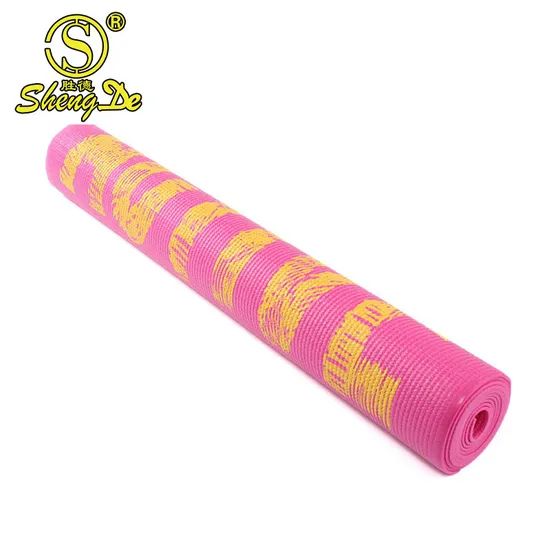 2025 Baby Play Gym Mat, Custom Printed PVC Yoga Mats Kind Mat Age All Ages HS Code 39211990 Model NO. SDPVCYM Gender Men and - Image 6