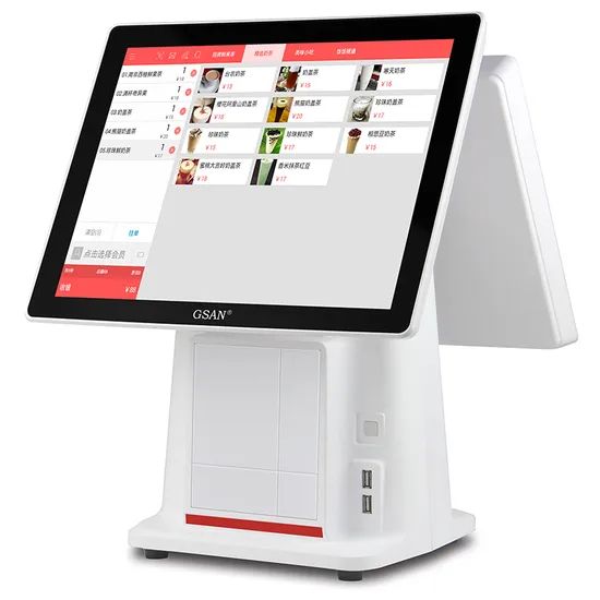 15 Inch Dual Touch Screen Monitor Cash Register POS Terminal Machine - Image 2