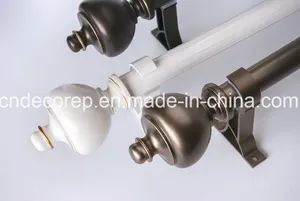 Window Accessories Curtain Hardware Pipe Rod Type Bottom Origin China Max Load 10kg Material Metal Warranty 5 Year HS Code - Image 1