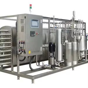 Automatic PLC Control 1000L H Milk Juice Pasteurizer Machine Dairy Processing Equipment - Image 6