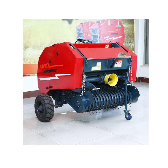 Fairly used round straw hay baler ready for shipment with reliable performance in hay collection - Image 1