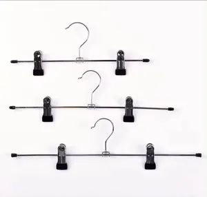 Place Metal Pants Hanger PVC Coated Non-Slip Clip Hangers Feature Durable Type Hooks &Rails Fabric Type Plastic Plant Fiber Type Other - Image 1
