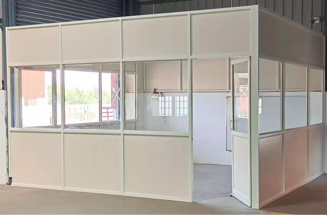 Aluminium Office Partition Service Manpower 4 Labours Location Tamil Nadu Service Type Partition Service Duration As Per Client - Image 2