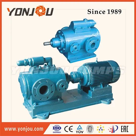 Lq3g High Viscosity Heating Jacket Electric Emulsion Bitumen Asphalt Three Screw Pump - Image 4