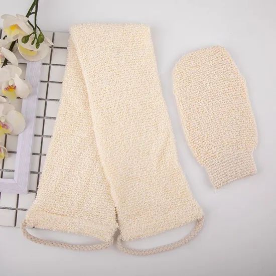 Exfoliating Bath Belt Bathing Set Bath Body Scrubber for Body Cleaning - Image 5