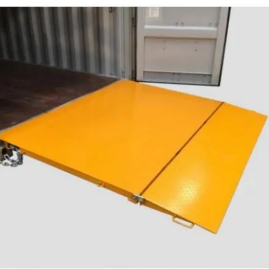 Heavy Duty 8t Loading Ramp for Efficient Container Unloading - Image 3