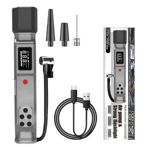 Skylla Air Pump Inflator Flashlight Cordless Portable Air Compressor Motorcycle Car Tire Inflator - Image 6