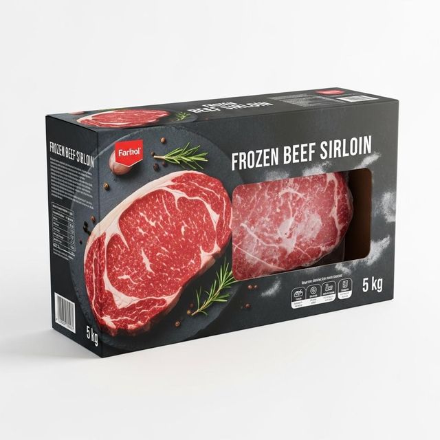 Bulk Frozen Beef Sirloin With Clean Cuts And Fresh Appearance Beef Sirloin Packed For Efficient Industrial Handling - Image 4