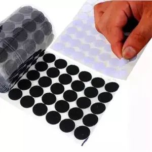 Self-Adhesive Round Disc Hook and Loop Fasteners for Easy Use - Image 2