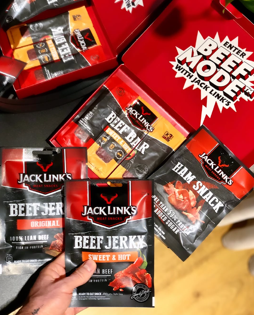 Nutritious Snack Ready To Eat Beef Jerky 1Lb Original Beef Jerky Flavor High Protein Rich Flavor Jacklinks - Image 2
