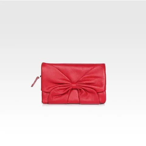 Cow Leather Wallet Size Small Payment T/T Material PU OEM Welcomed Type Fashion Gender Women's Model NO. ZJ117 Season All - Image 1