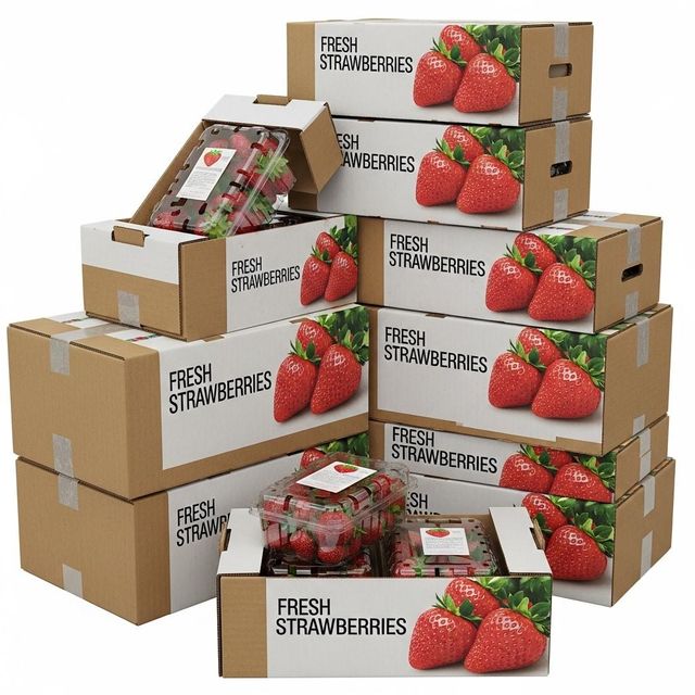 Fresh Strawberries Freshly Harvested Whole Fruit With Superior Sweetness Bright Finish And Trusted Export Availability - Image 4