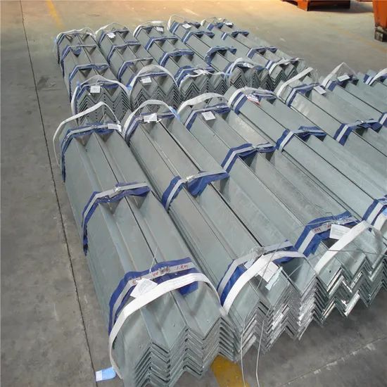 RSs-Zp541 Customized ASTM S235JR Hot Dipped Galvanized Equal Angle Steel Angles - Image 1