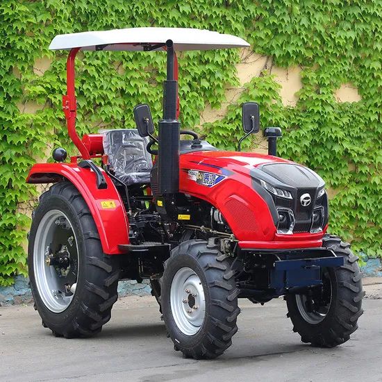 Mini 50HP 60HP 4WD Agricultural Tractor with Frame Color Red Size Small Condition New Drive Wheel 4WD Trademark Tohone Fuel Gas / - Image 3