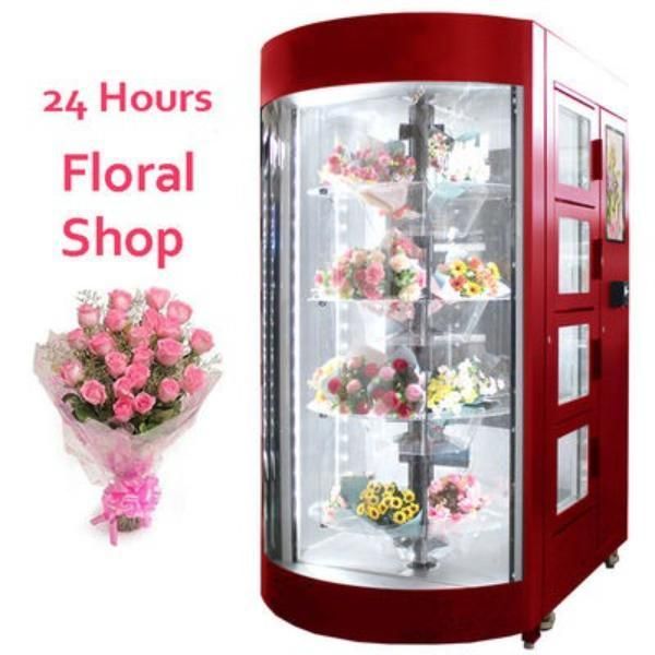Automatic Flower Bouquet Vending Machine Smart Fresh Flower Dispenser for Malls Supermarkets and Convenience Stores - Image 5