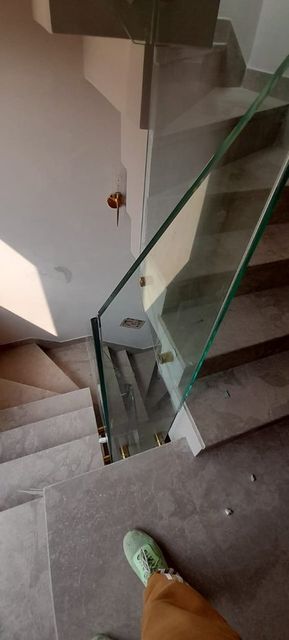 Stainless Steel And Glass Railings Color Steel Brand Jindel Position All Design Customize Mounting Type All Material Grade - Image 4