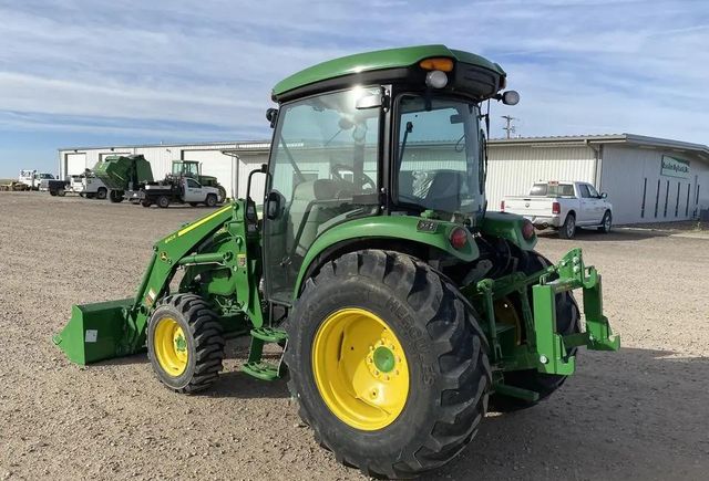 john deere 4066r tractor technical specifications sheet engine model horsepower torque transmission gearbox hydraulic system PTO capacity fuel efficiency operator station safety features comfort design and usage guide - Image 4