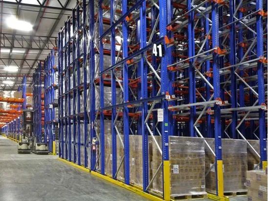 HD Warehouse Storage Drive in Racking Closed Open Height 5-15m Structure Rack Color Ral System Trademark HEGERLS HS Code - Image 3