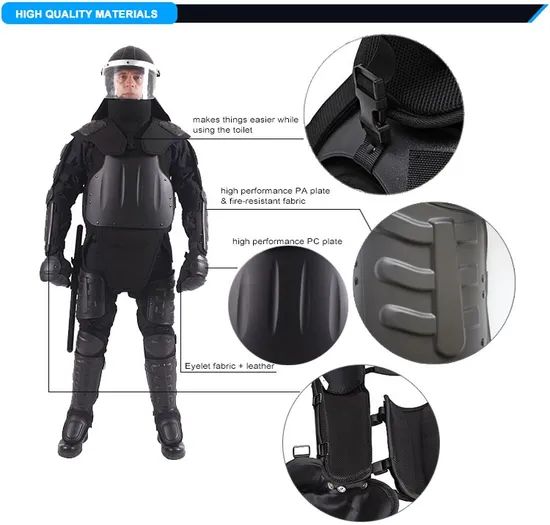 Protective Armour Security Full Riot Suit Tactical Complete Anti Kit - Image 1