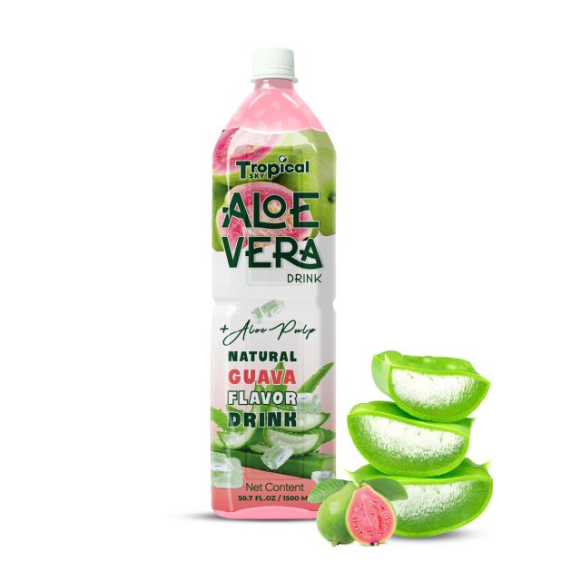 OEM Aloe vera juice with pulp supplier 1.5L PET bottle in Vietnam - Image 1