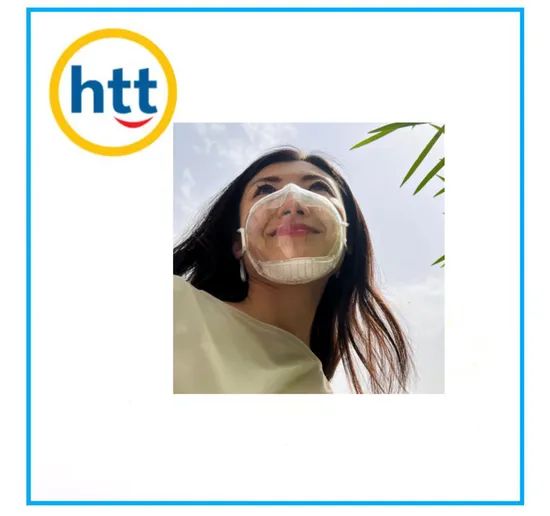 Dust Protective Face Mask Clear Transparent Protective Reusable Face Mask - Image 3