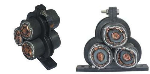 Cable Clamps Material Type Aluminium, Hdpe, Nylon Product Application Electrical Distribution, Industrial Network Cable Outer Diameter Range 100-150mm, 150-210mm, 30-60mm, - Image 4