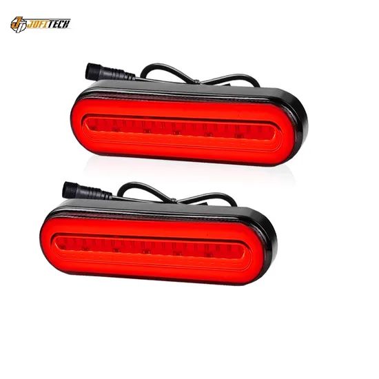 Dynamic Universal LED Truck Tail Light Box Halogen Xenon Indicator Lamp New 12V 24V Compatible for Trailer Stop Rear Brake - Image 4
