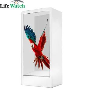 86 Inch Ai Virtual Human Interactive 3D Holographic Transparent Touch Showcase Cabinet lu79Kv - Image 6