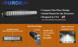 LED Light Bar ATV UTV Accessories Size 30inch Origin China Power 300watt Trademark Aurora Warranty 24months Light Color - Image 4