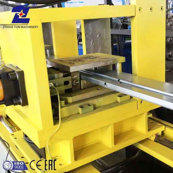 China Manufacturing Easy Operation Light Gauge Steel Roll Forming Machine for Making Door&Window Profiles - Image 6