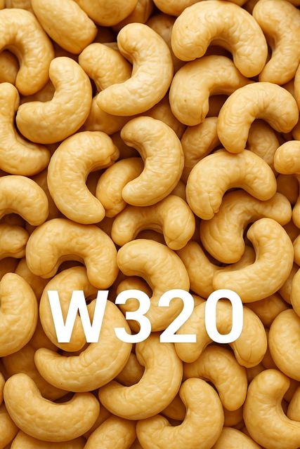 CASHEW NUTS W240, W180 Perceived Value High Kernel Size 170 - 180 Nuts Per Pound Preferred Use Case Luxury Marketplaces Bulk Use Preference W320 Cashew Nuts For Bulk Exports, Daily Consumption, And Industrial - Image 2