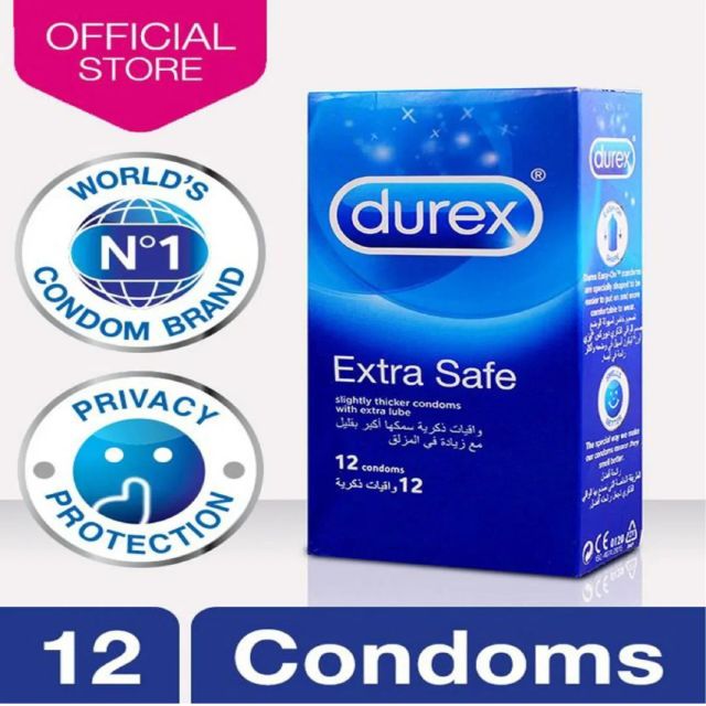 Durex Extra Safe Condoms Box of 12 sale - Image 3