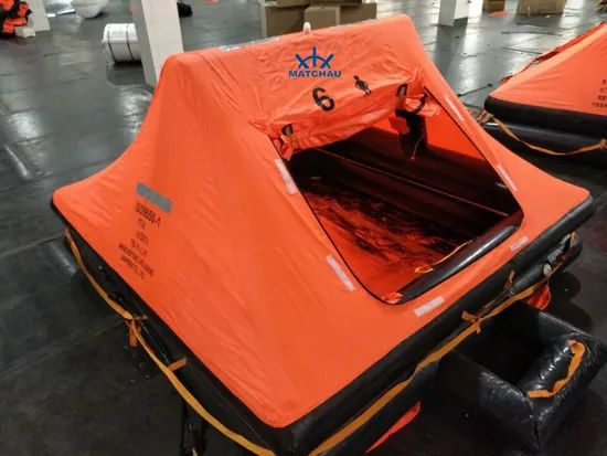 ISO 9650-1 Approved Throw Over Board Inflatable Life Raft Model Various Type Life Raft Material Rubber Certificate CCS HS Code - Image 2