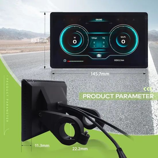 Bike Conversion Kit with Ebike Screen Projection Navigation for Bicycle Computer Accessories - Image 5