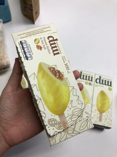 Premium Original Durian Frozen Fruit Stick Flavour Durian Young Coconut & Pandan Scent OEM Manufacturer From Thailand - Image 4