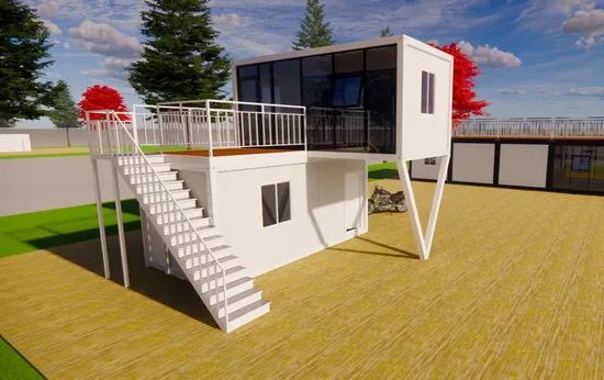 Competitive Price Temporary Prefab Module Prefab Container Housing Villa - Image 6