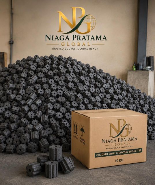 Premium Coconut Shell Charcoal Briquettes for BBQ – Export Quality | 10 KG Master Box - Image 4