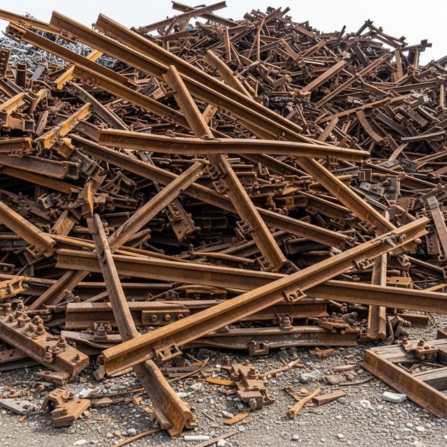 Industrial Used Rail Scraps Processed With Care Used Rail Scraps Supporting Sustainable Supply For Global Buyers - Image 2