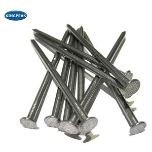 Galvanized Common Wire Nails Smooth Shank Type Round Flat Head Nails - Image 1