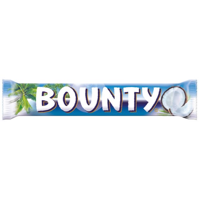 Bounty Coconut Chocolate Bar 55 g - Image 1