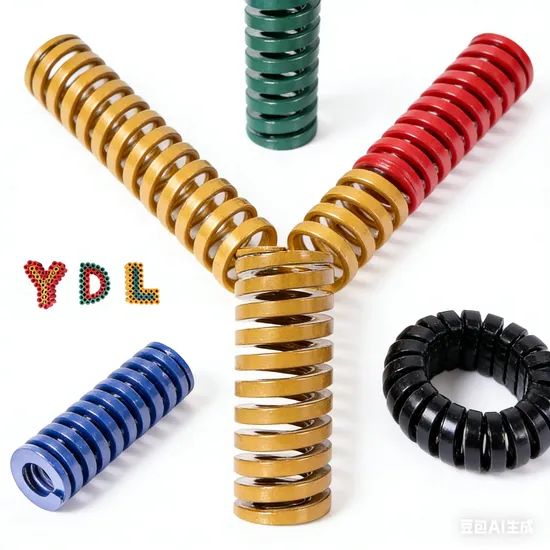 Ydl Custom Metal Flat Wire Spring Coil Compression 1Y Hot Roll MOQ100 Fujian - Image 1